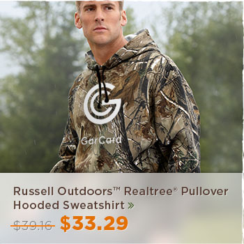 Russel Outdoors Realtree Pullover Hooded Sweatshirt