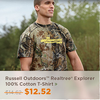 Russel Outdoors Realtree Explorer 100% Cotton T-Shirt