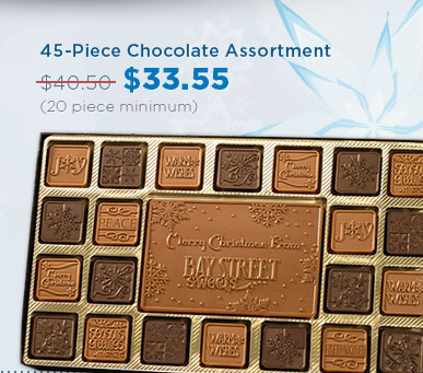 45-Piece Chocolate Assortment