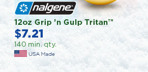 12oz Grip 'n Gulp Tritan - $7.21