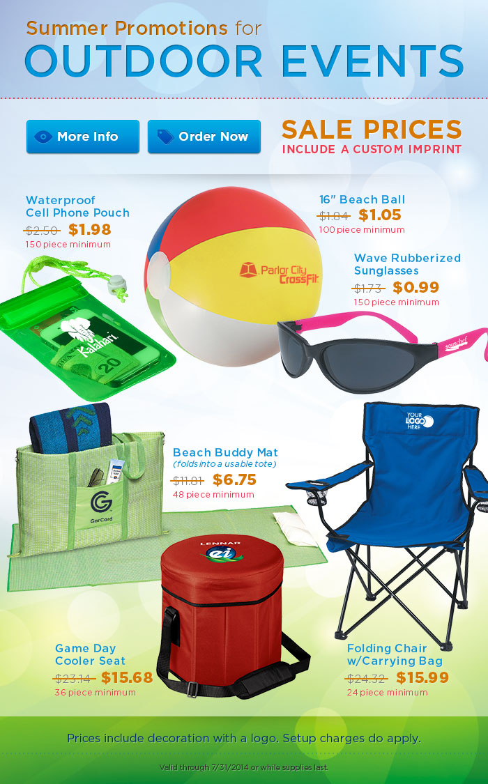 Summer Promotions for Outdoor Events